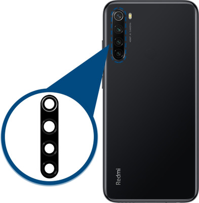 A R Enterprise Back Camera Lens Glass Protector for REDMI NOTE 8, REDMI NOTE 8T(Pack of: 1)