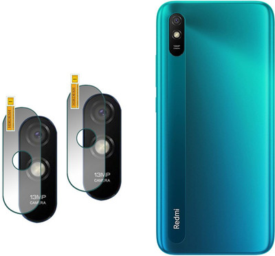 DAFFIN Back Camera Lens Glass Protector for Redmi 9A(Pack of: 2)