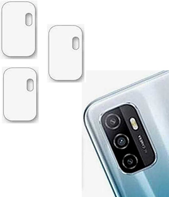 LIGHTWINGS Back Camera Lens Glass Protector for Oppo A53(Pack of: 3)