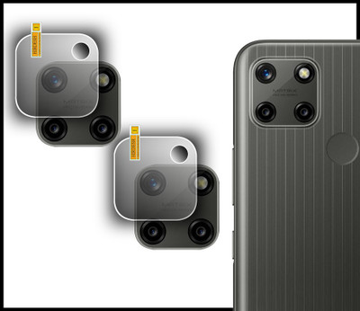 DAFFIN Back Camera Lens Glass Protector for Realme C25Y(Pack of: 2)