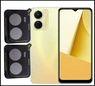 HIRDESH Back Camera Lens Glass Protector for Vivo Y16(Pack of: 2)