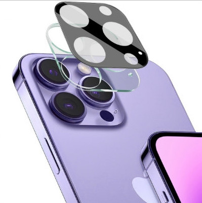 KAZUKI Back Camera Lens Glass Protector for iPhone 15 Pro Max / 15 Pro(Pack of: 1)
