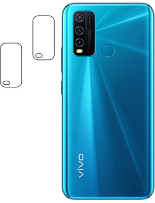 M A ZONE Back Camera Lens Glass Protector for VIVO Y30(Pack of: 2)