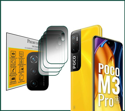 Ychroze Back Camera Lens Glass Protector for POCO M3 Pro 5G(Pack of: 4)
