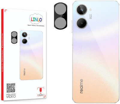 LINLO Back Camera Lens Glass Protector for Realme 10 4G(Pack of: 1)