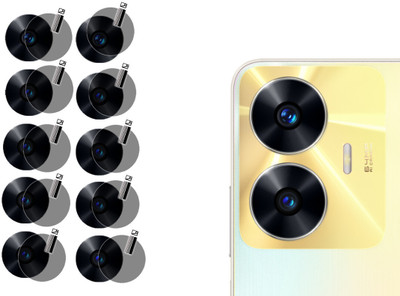 DAFFIN Back Camera Lens Glass Protector for Realme C55(Pack of: 5)
