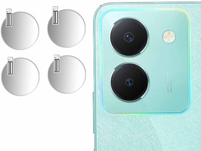 YCHROZE Back Camera Lens Glass Protector for VIVO Y36(Pack of: 2)