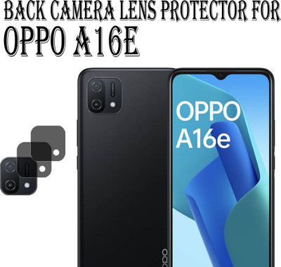 ejzatex Back Camera Lens Glass Protector for OPPO A16E(Pack of: 2)
