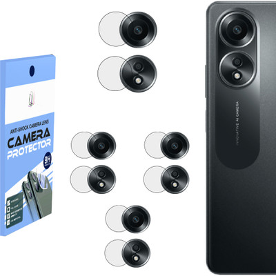 BERRIES Camera Lens Protector for OPPO A58 4G. [Unbreakable Polycarbonate Material](Pack of 4)