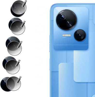 Hideous Back Camera Lens Glass Protector for Tecno Spark 10 5G(Pack of: 5)