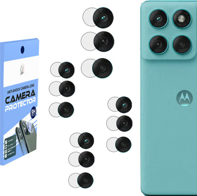 SCREENIX Back Camera Lens Glass Protector for MOTOROLA EDGE 60 FUSION, [Flexible Unbreakable Polycarbonate Material](Pack of: 4)