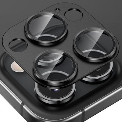 Girind Back Camera Lens Glass Protector for iPhone 16 Pro, iPhone 16 Pro Max(Pack of: 1)