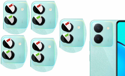 Hideous Back Camera Lens Glass Protector for VIVO Y27S(Pack of: 5)