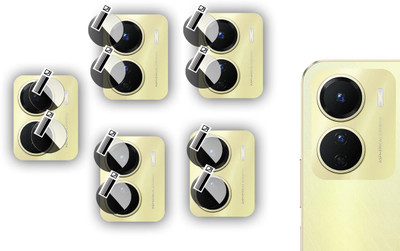 EZGER Back Camera Lens Glass Protector for Vivo Y16(Pack of: 5)