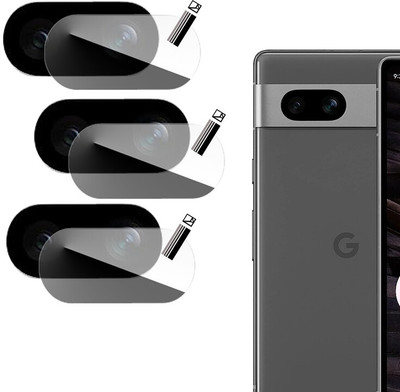 EZGER Back Camera Lens Glass Protector for Google Pixel 7a 5G(Pack of: 3)