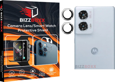 BizzBoxx Back Camera Lens Glass Protector for MOTOROLA G96 5G, MOTO G96, Camera Lens Ring Protector Guard, Black(Pack of: 1)