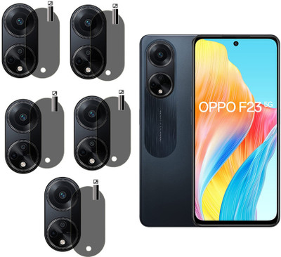 HIDEOUS Back Camera Lens Glass Protector for OPPO F23 5G(Pack of: 5)