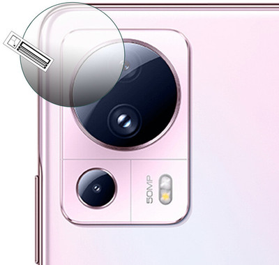 YCHROZE Back Camera Lens Glass Protector for Xiaomi 13 Lite(Pack of: 1)