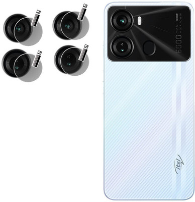 DAFFIN Back Camera Lens Glass Protector for Itel P40(Pack of: 2)