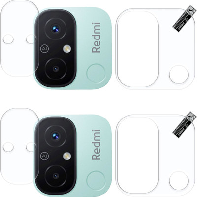 Armosmart Back Camera Lens Glass Protector for Redmi 12C(Pack of: 2)