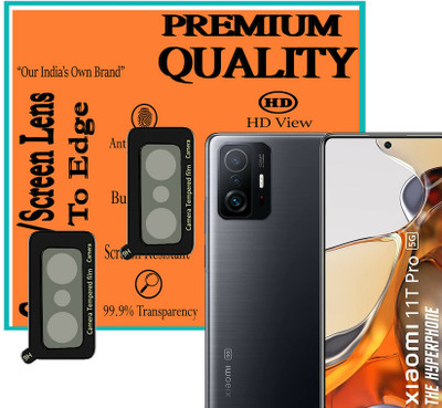 HIDEOUS Back Camera Lens Glass Protector for Xiaomi11TPro5G(Pack of: 2)