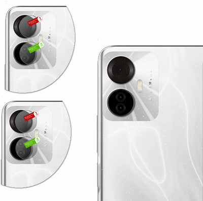 DAFFIN Back Camera Lens Glass Protector for itel S18 Pro(Pack of: 2)