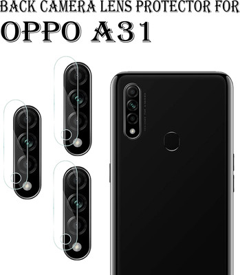 ejzatex Back Camera Lens Glass Protector for OPPO A31(Pack of: 3)