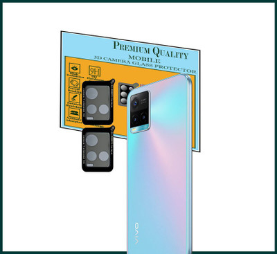 HIDEOUS Back Camera Lens Glass Protector for Vivo Y33T(Pack of: 2)