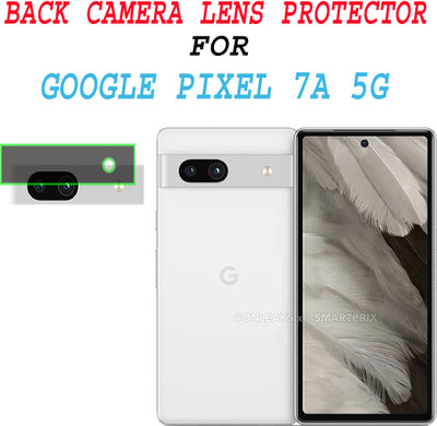 ejzatex Back Camera Lens Glass Protector for GOOGLE PIXEL 7A 5G(Pack of: 1)