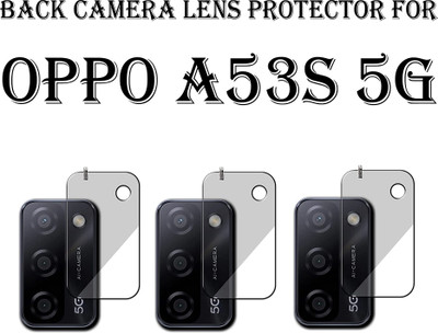 EJZATI Back Camera Lens Glass Protector for OPPO A53s(Pack of: 3)