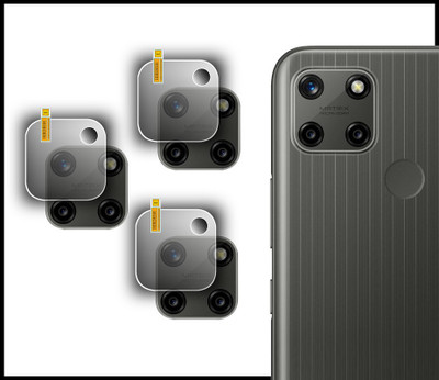 DAFFIN Back Camera Lens Glass Protector for Realme C25Y(Pack of: 3)