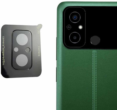 SCREENPROTECTOR Back Camera Lens Glass Protector for Poco C55 CAMERA(Pack of: 1)