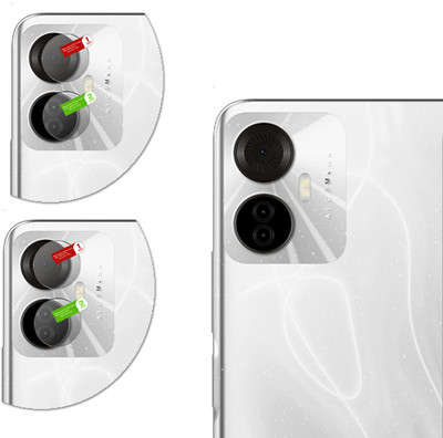 DAFFIN Back Camera Lens Glass Protector for itel S18 Pro(Pack of: 2)