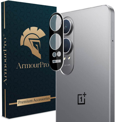 ArmourPro Back Camera Lens Glass Protector for OnePlus Nord CE 4 Lite 5G, Nord CE 4 Lite 5G, Black Camera Protector(Pack of: 1)