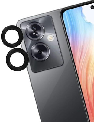 KHR Back Camera Lens Ring Guard Protector, Camera Lens Glass Protector for Oppo A79 5G Alloy Ring, Edge to Edge Coverage and Easy Installation(Pack of: 1)