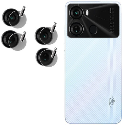 DAFFIN Back Camera Lens Glass Protector for Itel P40(Pack of: 2)