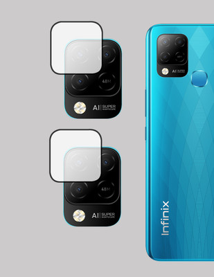 EJZATEX Back Camera Lens Glass Protector for INFINIX HOT 10S, BACK CAMERA LENS(Pack of: 2)