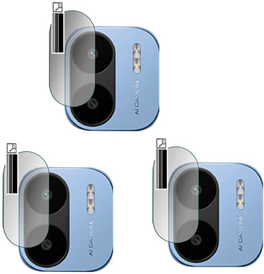 YCHROZE Back Camera Lens Glass Protector for POCO C51(Pack of: 3)