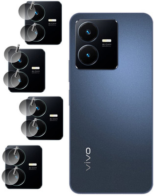 DAFFIN Back Camera Lens Glass Protector for Vivo Y22(Pack of: 4)