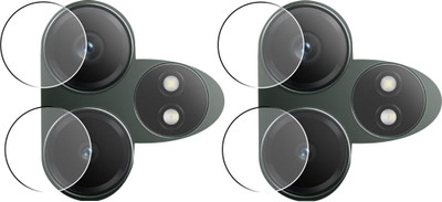 Olonga Back Camera Lens Glass Protector for Realme Gt 6T, 6T, Gt 6T, Realme 6T(Pack of: 2)