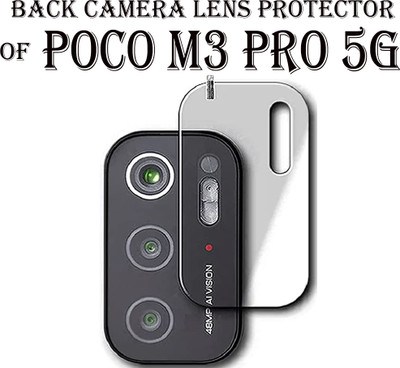 EJZATI Back Camera Lens Glass Protector for POCO M3 PRO 5G(Pack of: 1)