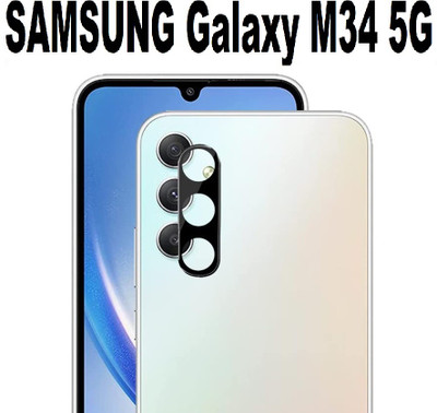 VALKAR Back Camera Lens Glass Protector for SAMSUNG Galaxy M34 5G, SAMSUNG Galaxy M34(Pack of: 1)