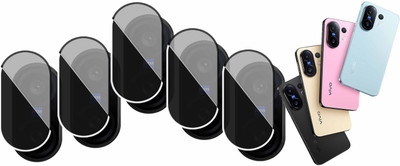 DAFFIN Back Camera Lens Glass Protector for VIVO X200FE(Pack of: 5)