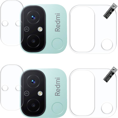 Armosmart Back Camera Lens Glass Protector for Redmi 12C(Pack of: 2)