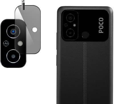 DAFFIN Back Camera Lens Glass Protector for POCO C55(Pack of: 1)