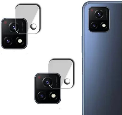 M A ZONE Back Camera Lens Glass Protector for VIVO Y72 5G(Pack of: 2)