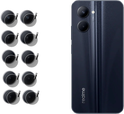DAFFIN Back Camera Lens Glass Protector for realme C33(Pack of: 5)
