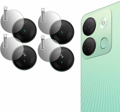 DOUMOF Back Camera Lens Glass Protector for Infinix Smart 7 HD CAMERA(Pack of: 2)