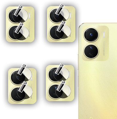 EZGER Back Camera Lens Glass Protector for Vivo Y16(Pack of: 4)
