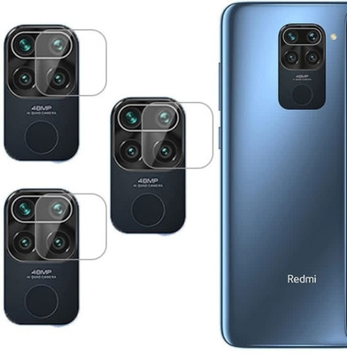 ZIDZEE Back Camera Lens Glass Protector for MI REDMI NOTE 9 CAMERA LENS ( PACK OF 3)(Pack of: 3)